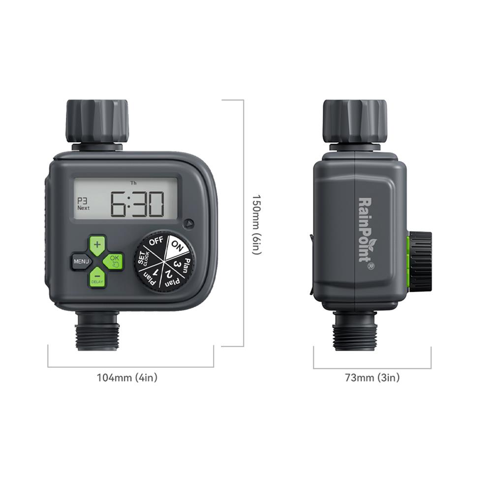 เครื่องตั้งเวลารดน้ำดิจิทัลหลายโปรแกรม RAINPOINT