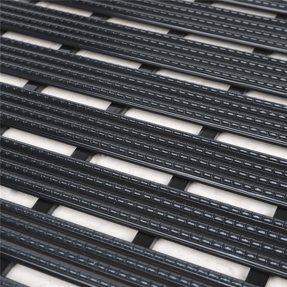 แผ่นกันลื่น HOME LIVING STYLE CRYSTAL 46x61 ซม. สีดำ