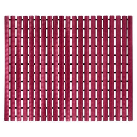 แผ่นกันลื่น HOME LIVING STYLE CRYSTAL 75x61 ซม. สีแดง