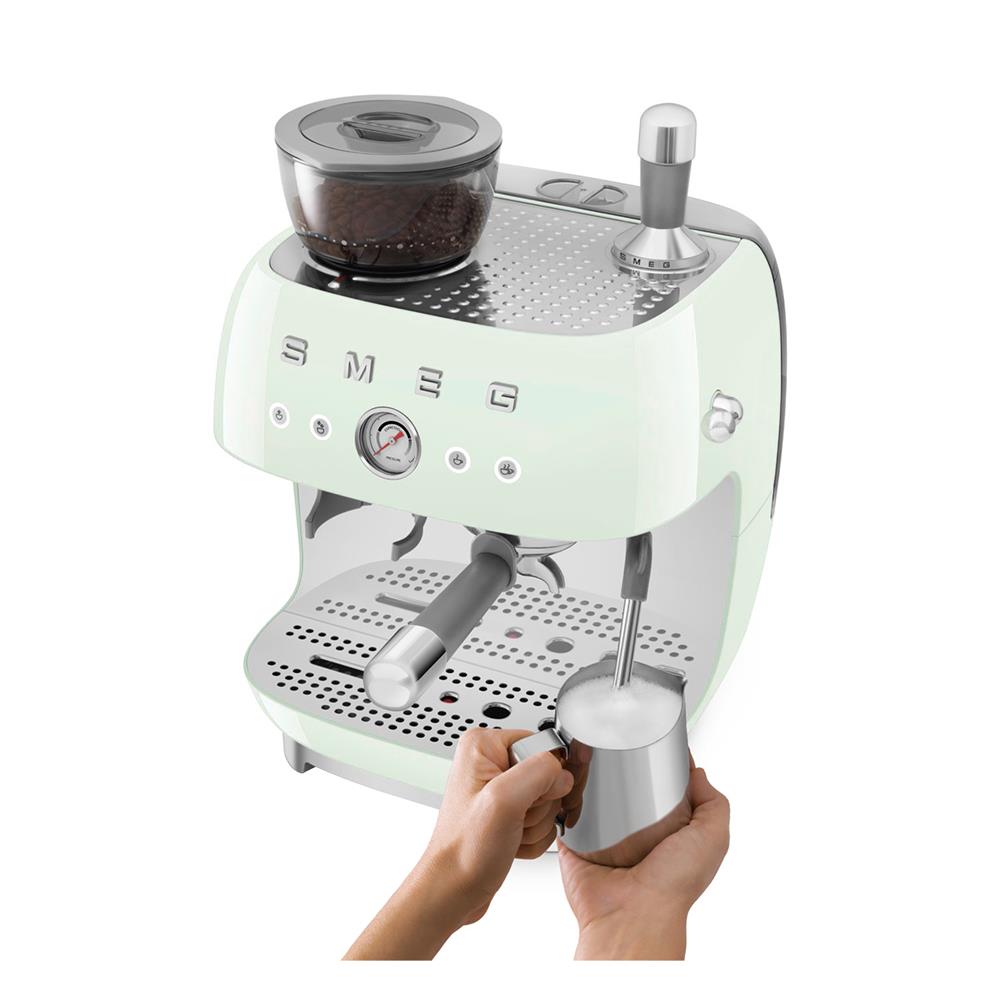เครื่องชงกาแฟเอสเพรสโซ่ SMEG EGF03PGEU สีเขียว