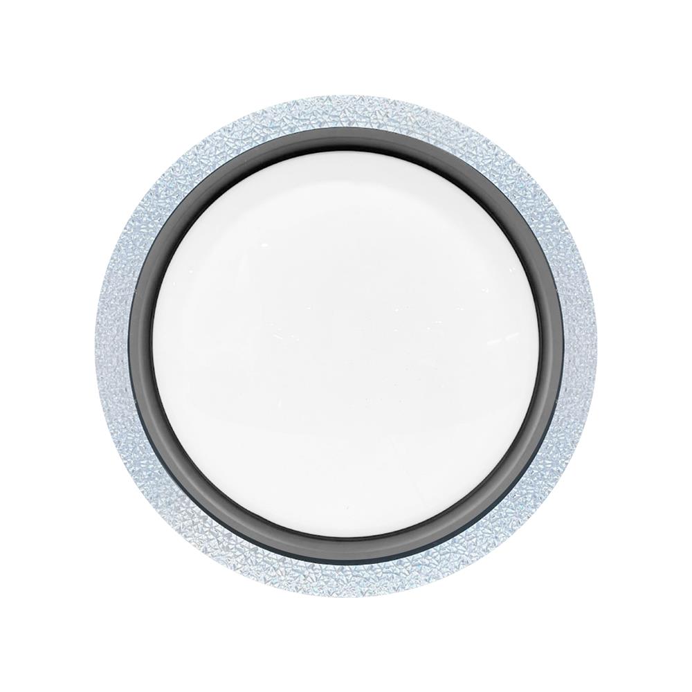 ไฟเพดาน LED OVALO CRYSTAL DIAMOND 15.55 นิ้ว 36 วัตต์ DAYLIGHT/COOL WHITE/WARM WHITE  สีขาว_0