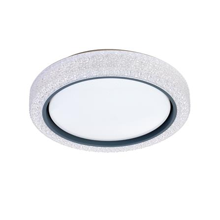 ไฟเพดาน LED OVALO CRYSTAL DIAMOND 15.55 นิ้ว 36 วัตต์ DAYLIGHT/COOL WHITE/WARM WHITE  สีขาว_2