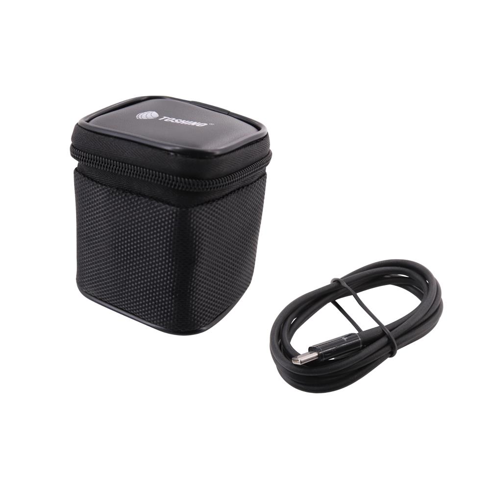 ปลั๊กแปลง 4 IN 1 UNIVERSAL 2 USB 1 TYPE C TOSHINIO DE-30WPD สีดำ