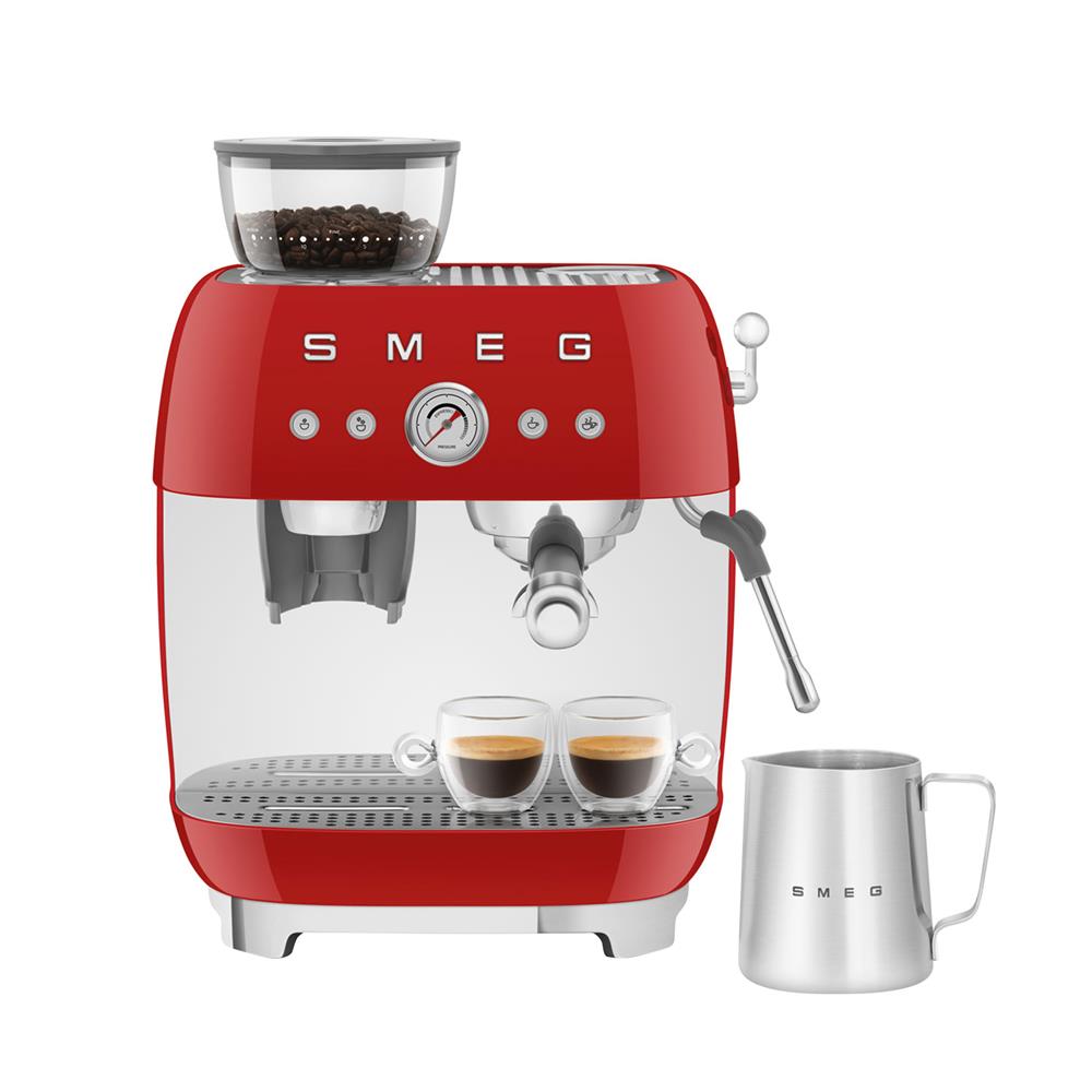 เครื่องชงกาแฟเอสเพรสโซ่ SMEG EGF03RDEU สีแดง