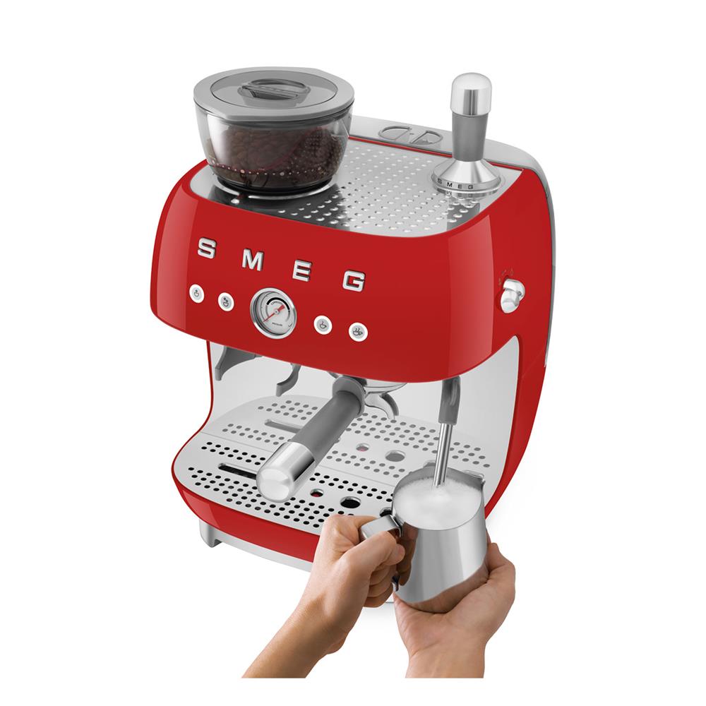 เครื่องชงกาแฟเอสเพรสโซ่ SMEG EGF03RDEU สีแดง