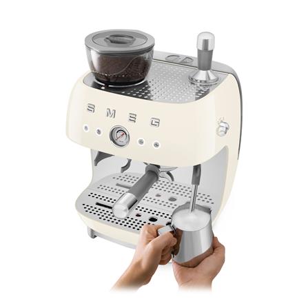 เครื่องชงกาแฟเอสเพรสโซ SMEG EGF03CREU สีครีม_4