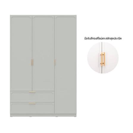 ชุดห้องนอน 5 ฟุต SB FURNITURE QUINN 59060561 สี MAGIC GREY_3