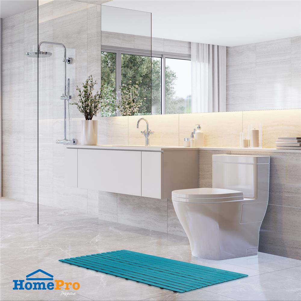 แผ่นกันลื่น HOME LIVING STYLE CRYSTAL 46x61 ซม. สีเขียว