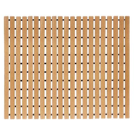 แผ่นกันลื่น HOME LIVING STYLE CRYSTAL 75x61 ซม. สีน้ำตาลอ่อน