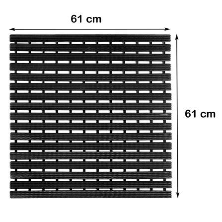 แผ่นกันลื่น HOME LIVING STYLE CRYSTAL 61x61 ซม. สีดำ_6