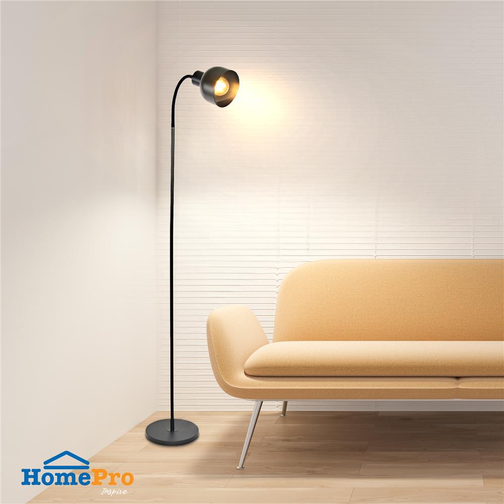 ไฟตั้งพื้น CARINI F121095 สีดำ 1 หัว