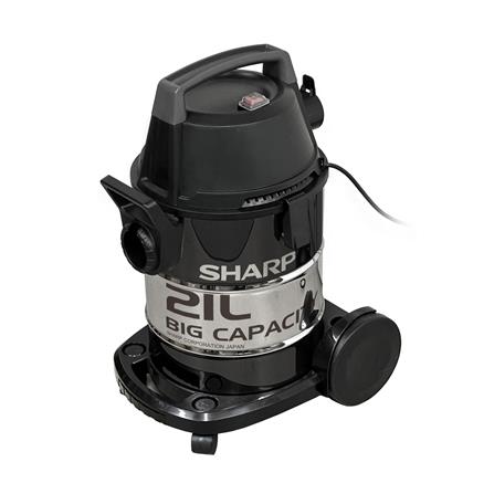 เครื่องดูดฝุ่นและดูดน้ำ SHARP EC-WE16B-B