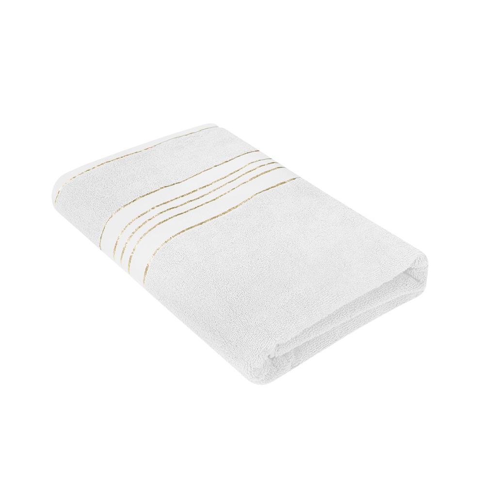 ผ้าขนหนู HOME LIVING STYLE AMBER 27X54 นิ้ว สี WHITE