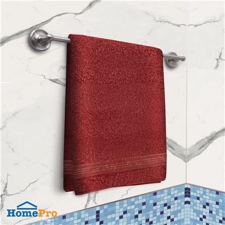 ผ้าขนหนู HOME LIVING STYLE AMBER 30X60 นิ้ว สี MAROON_4