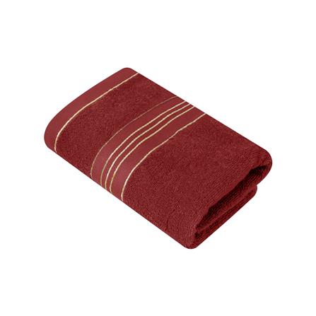 ผ้าขนหนู HOME LIVING STYLE AMBER 16X32 นิ้ว สี MAROON_0