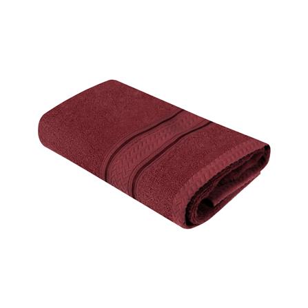 ผ้าขนหนู HOME LIVING STYLE AMANDA 16X32 นิ้ว สี MAROON