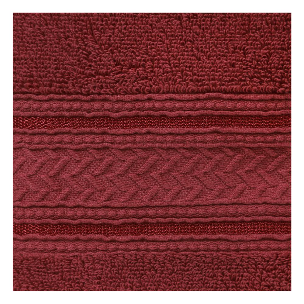 ผ้าขนหนู HOME LIVING STYLE AMANDA 30X60 นิ้ว สี MAROON