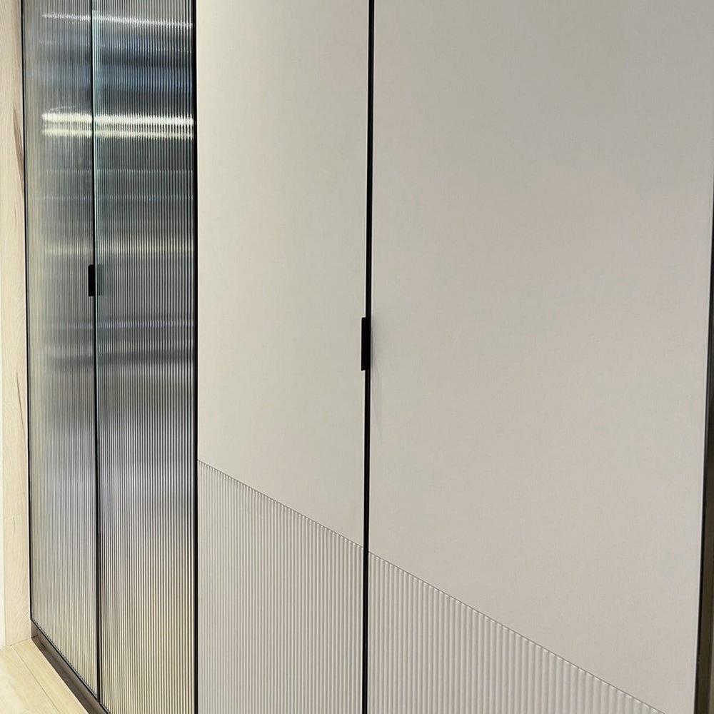 ตู้เสื้อผ้า 4 บานเปิด SB FURNITURE WHIZ 19228156 200 ซม. สี MAGIC GREY