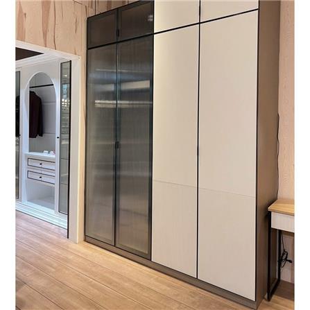 ตู้เสื้อผ้า 4 บานเปิด SB FURNITURE WHIZ 19228156 200 ซม. สี MAGIC GREY_6