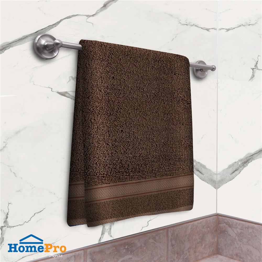 ผ้าขนหนู HOME LIVING STYLE AMANDA 30X60 นิ้ว สี BROWN