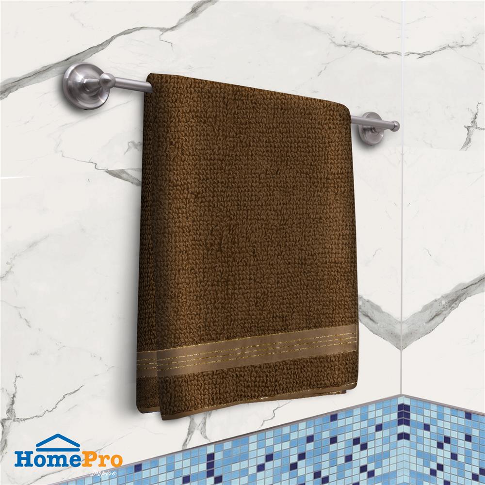 ผ้าขนหนู HOME LIVING STYLE AMBER 30X60 นิ้ว สี BROWN