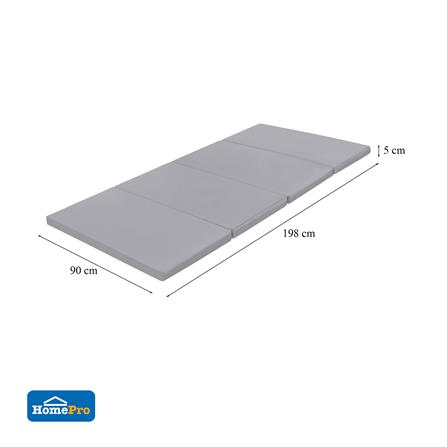 ที่นอนปิกนิก HOME LIVING STYLE MILIN 90X198 ซม. สี GREY_8