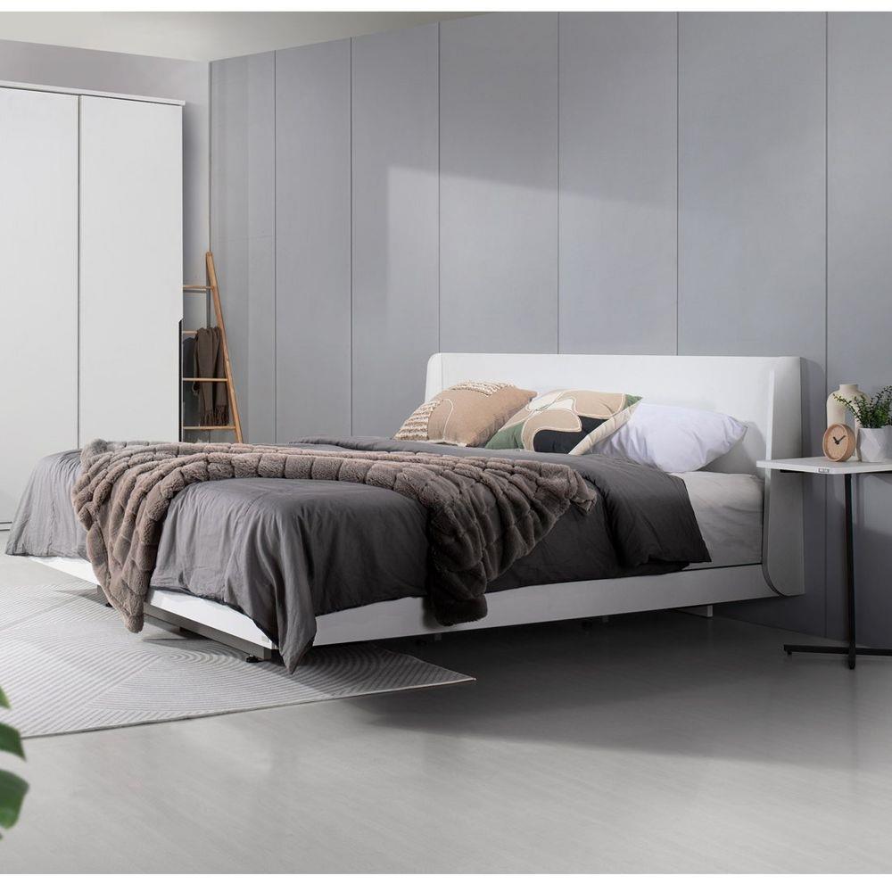 เตียง 6 ฟุต SB FURNITURE KEITH 19227833 สีขาว