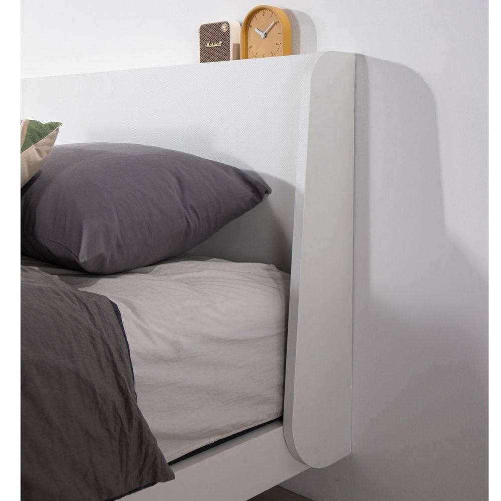 เตียง 6 ฟุต SB FURNITURE KEITH 19227833 สีขาว