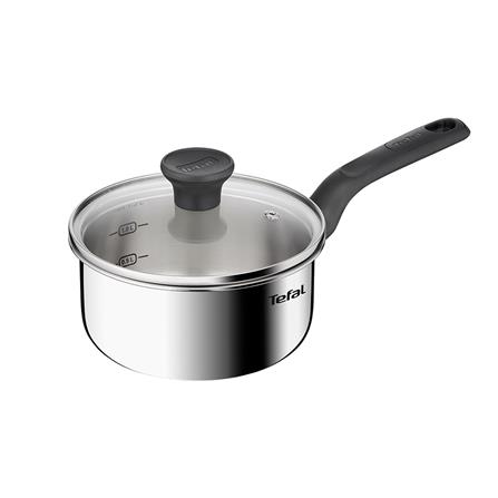 หม้อด้ามพร้อมฝาแก้ว 16 ซม. TEFAL STARTER_0