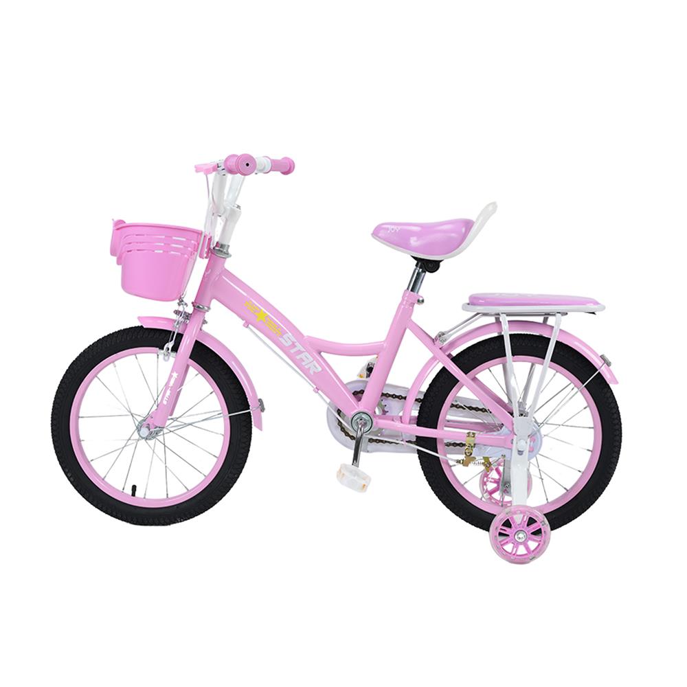 จักรยานเด็ก 16 นิ้ว JOY BICYCLE STAR สีชมพู