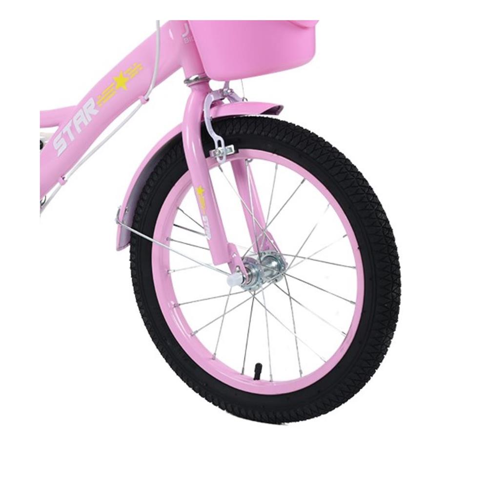 จักรยานเด็ก 16 นิ้ว JOY BICYCLE STAR สีชมพู