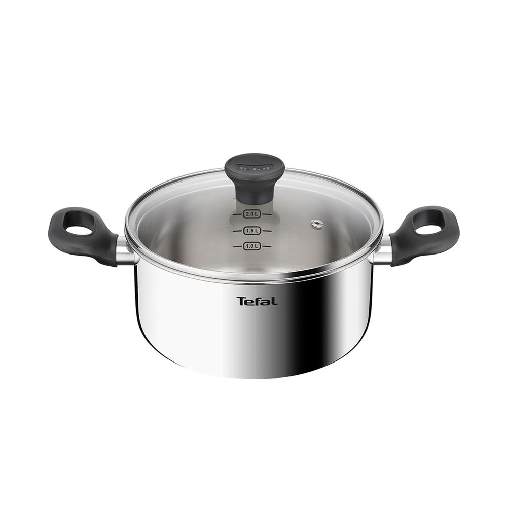 หม้อต้มพร้อมฝาแก้ว 20 ซม. TEFAL STARTER