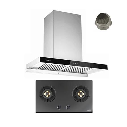 เตาฝัง+เครื่องดูดควัน HAFELE WINGS+IRENE 495.07.36...