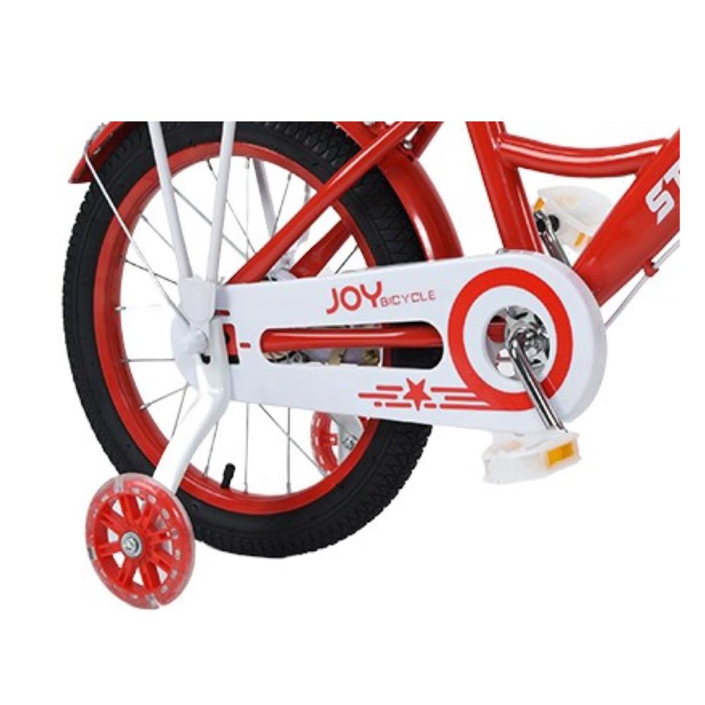 จักรยานเด็ก 16 นิ้ว JOY BICYCLE STAR สีแดง