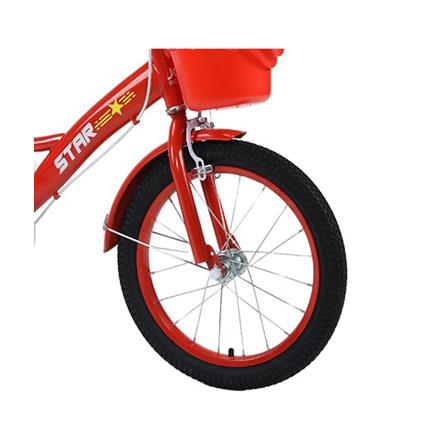 จักรยานเด็ก 16 นิ้ว JOY BICYCLE STAR สีแดง_5