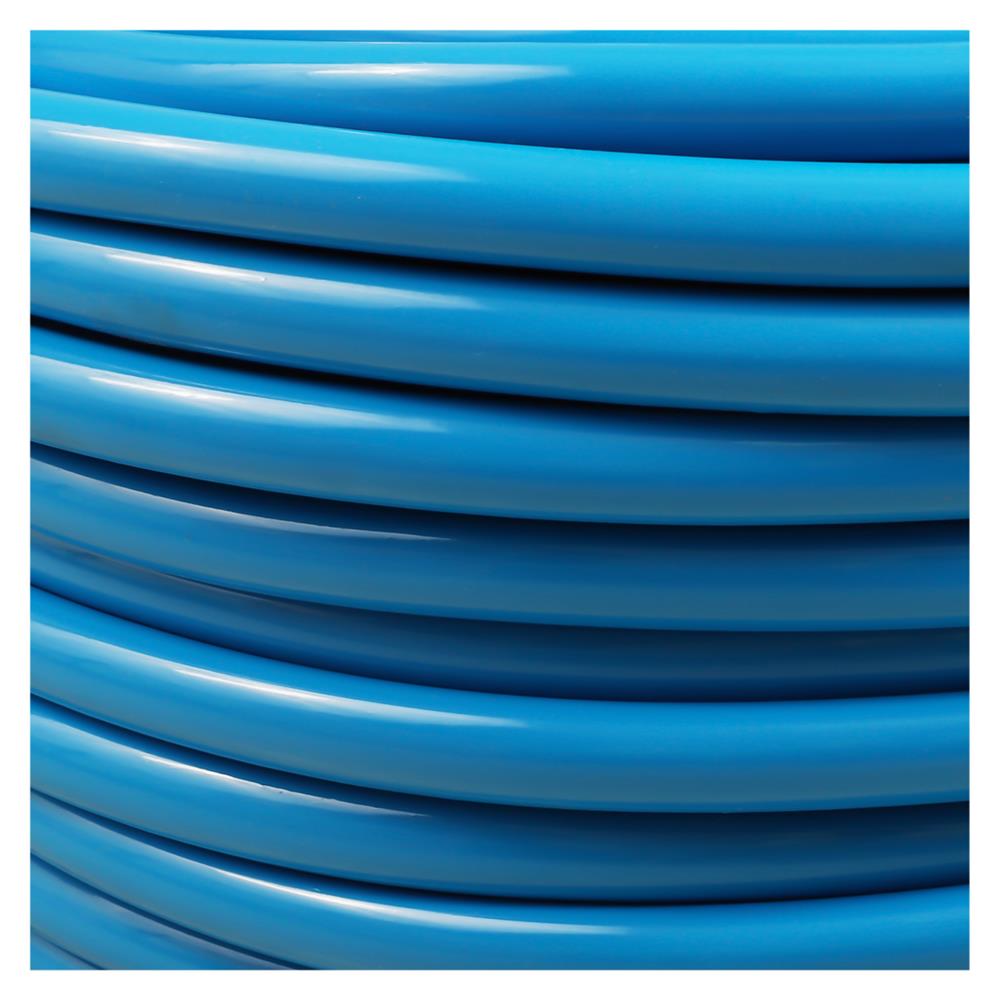 สายยางม้วนเด้ง PVC GARTENE 1 นิ้ว X 20 ม. สีฟ้า