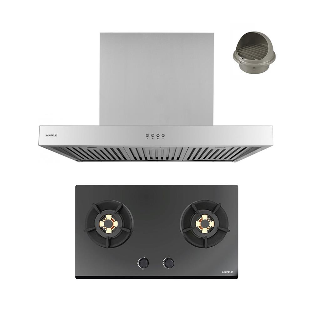 เตาฝัง+เครื่องดูดควัน HAFELE DION+WINGS 495.07.363