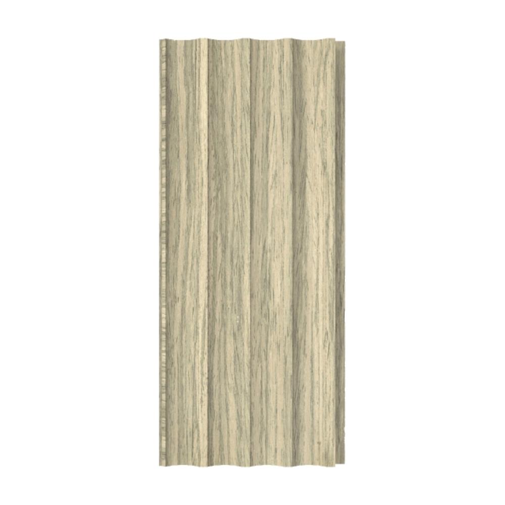 แผ่นตกแต่งผนัง LT BY COTTO อควาเวฟ เทา 12.8x300 ซม.