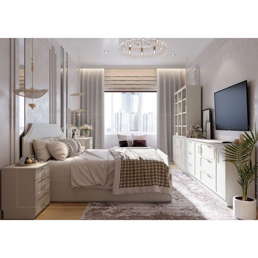 เตียง 5 ฟุต SB FURNITURE QUINN 19228839 สี MAGIC GREY