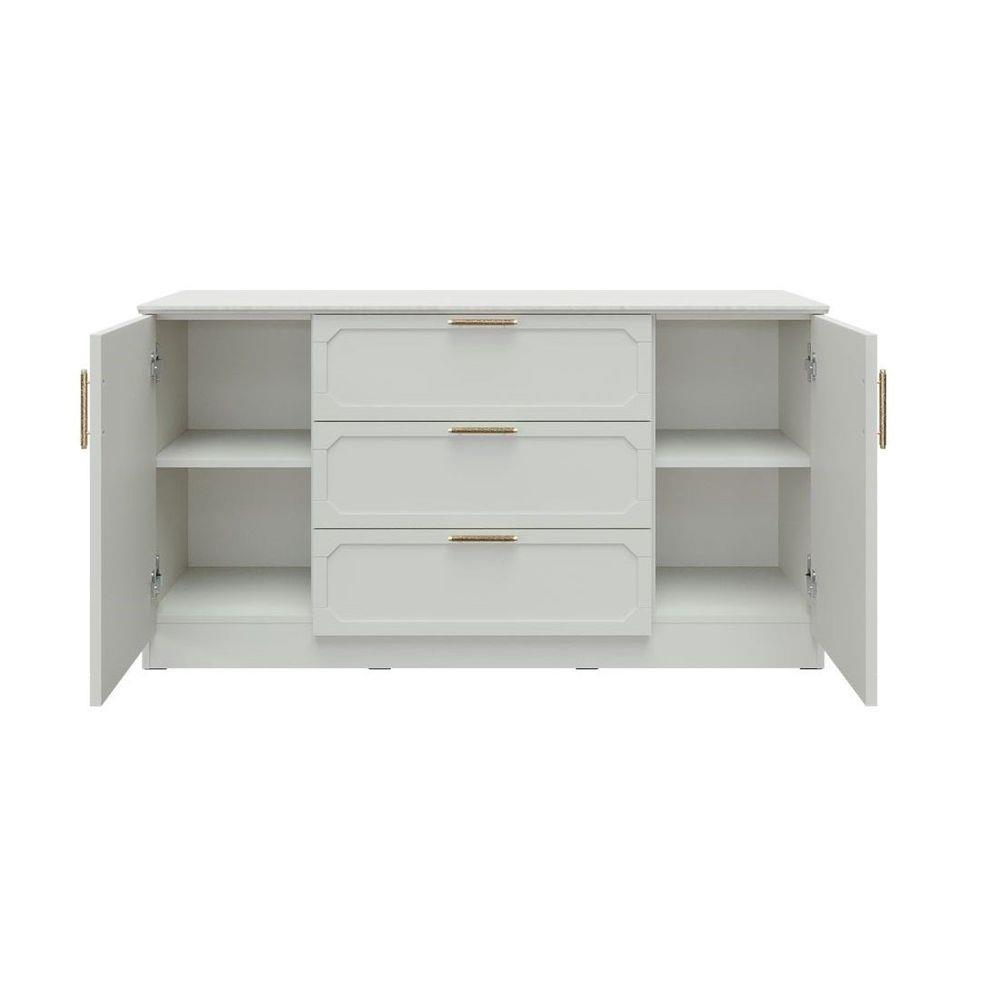 ตู้เตี้ย SB FURNITURE QUINN 19228842 150 ซม. สี MAGIC GREY