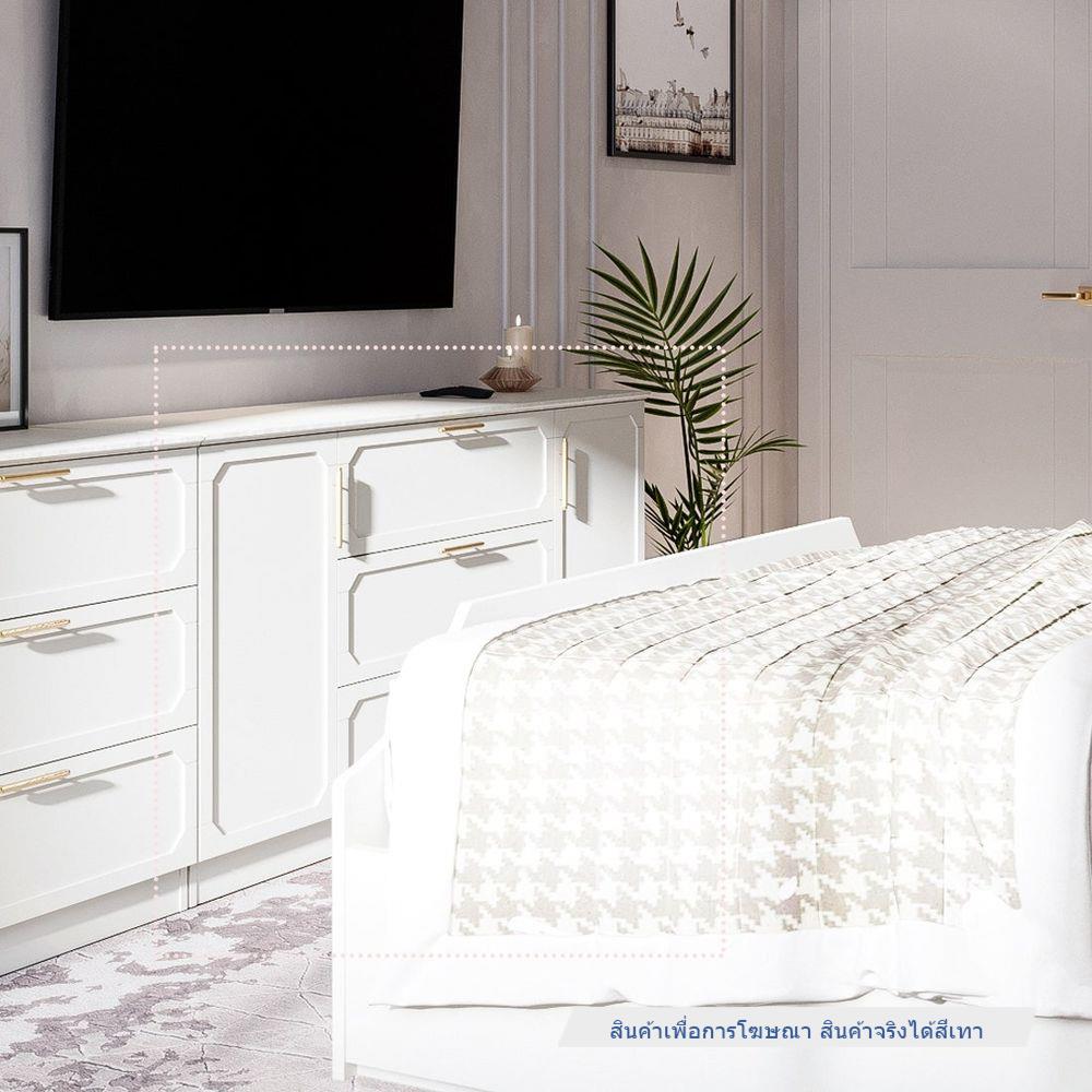 ตู้เตี้ย SB FURNITURE QUINN 19228842 150 ซม. สี MAGIC GREY