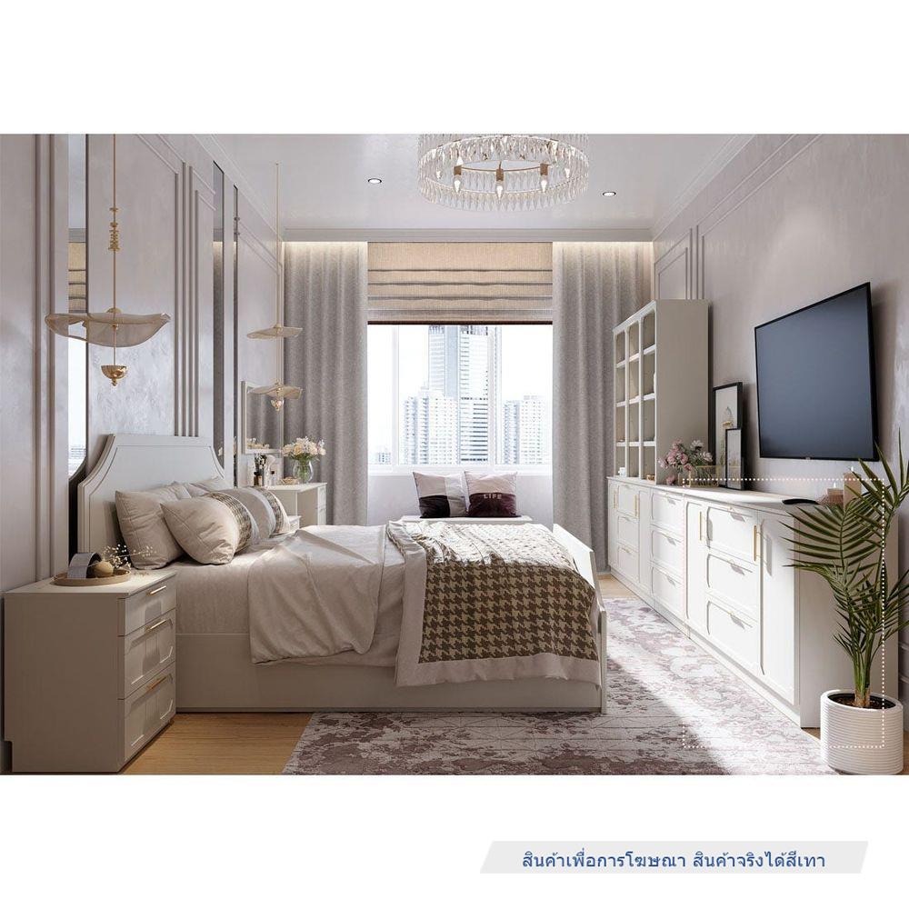 ตู้เตี้ย SB FURNITURE QUINN 19228842 150 ซม. สี MAGIC GREY