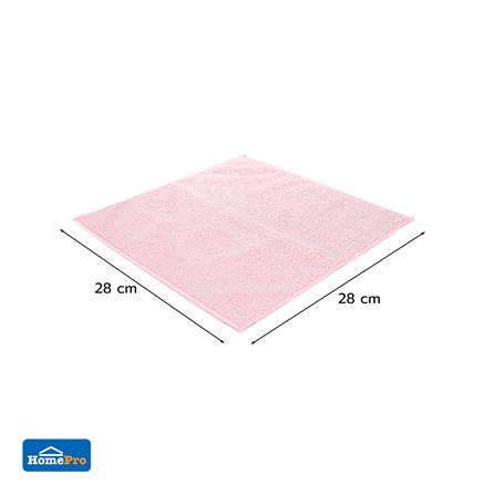 ผ้าไมโครไฟเบอร์ทำความสะอาด ACCO 28x28 ซม. แพ็ก 5 ชิ้น หลากสี_8
