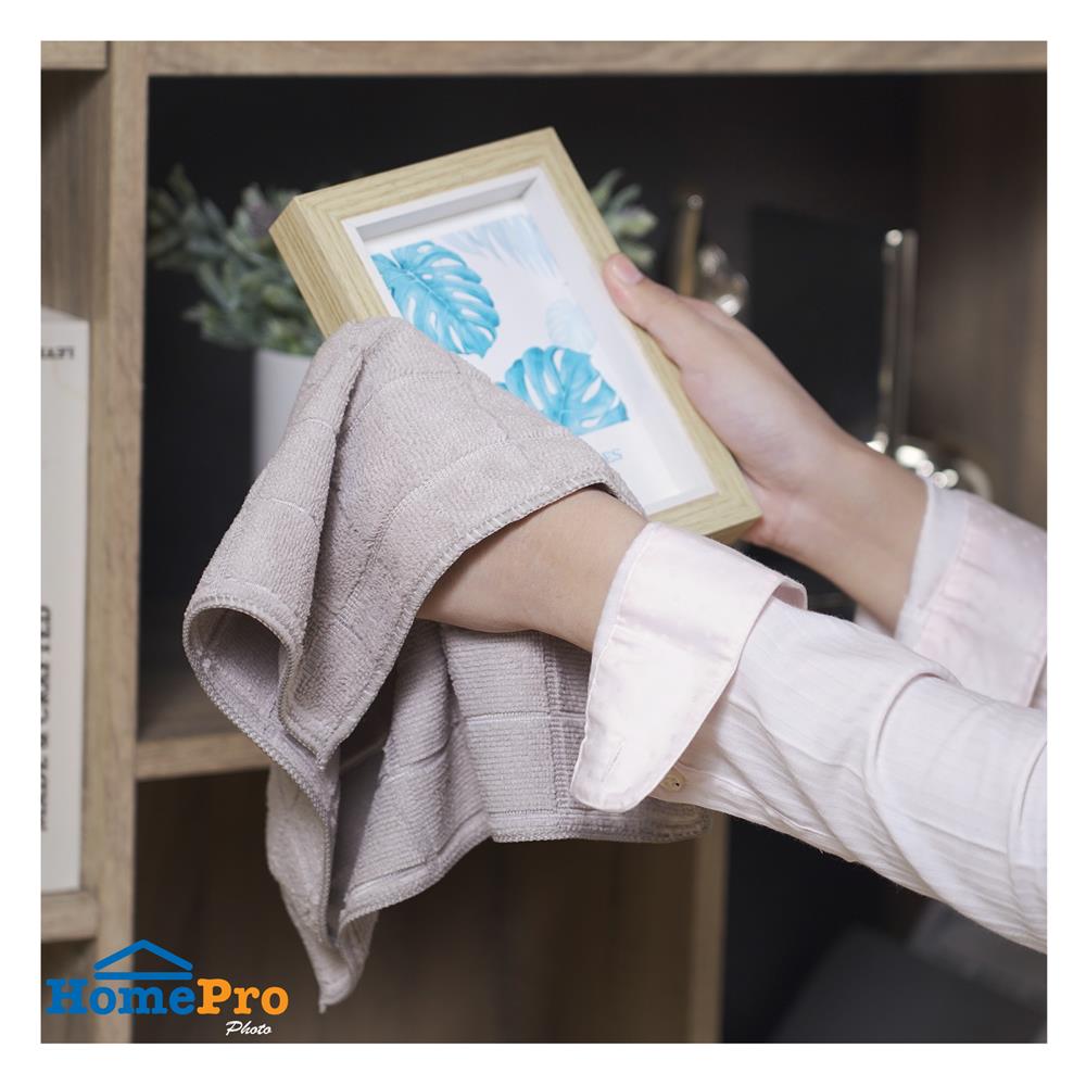 ผ้าไมโครไฟเบอร์ทำความสะอาด ACCO 34x34 ซม. แพ็ก 3 ชิ้น หลากสี