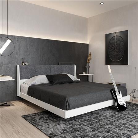 เตียง 6 ฟุต  SB FURNITURE KEITH 19227834 สีขาว_4