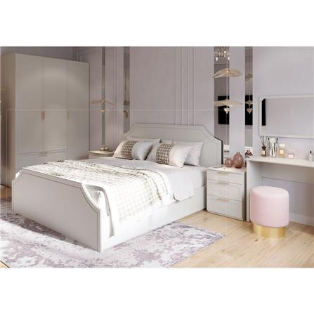 เตียง 6 ฟุต  SB FURNITURE QUINN 19228838 สี MAGIC GREY_3