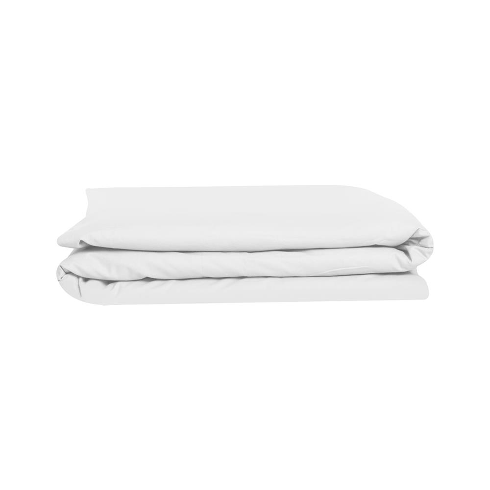 ผ้าปูที่นอน 7 ฟุต BED CLIP MICROTEX สี WHITE