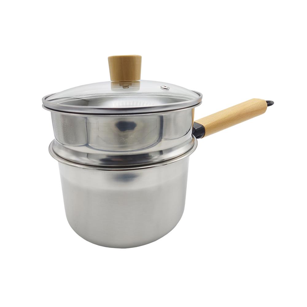 ชุดหม้อด้ามชั้นนึ่ง 16 ซม. KECH GLAM 3 ชิ้น