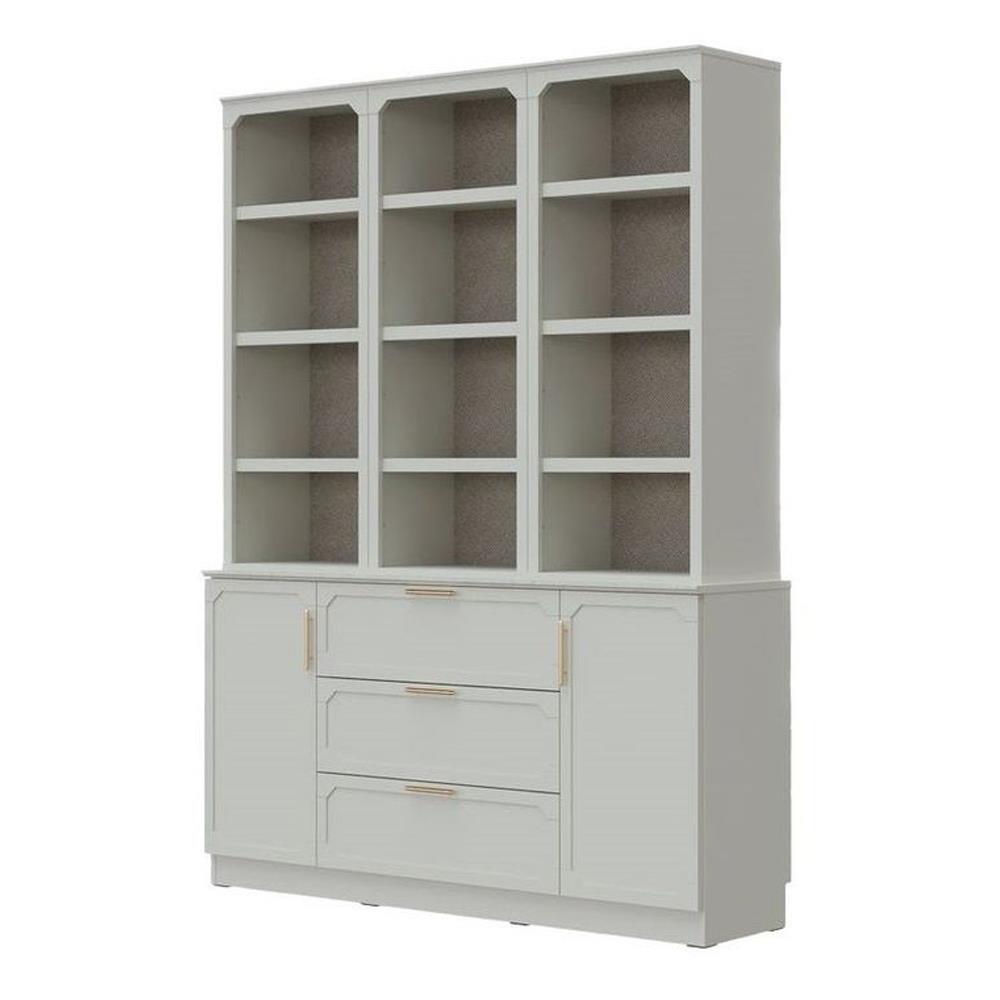 ตู้สูง SB FURNITURE QUINN 19228851 150 ซม. สี MAGIC GREY