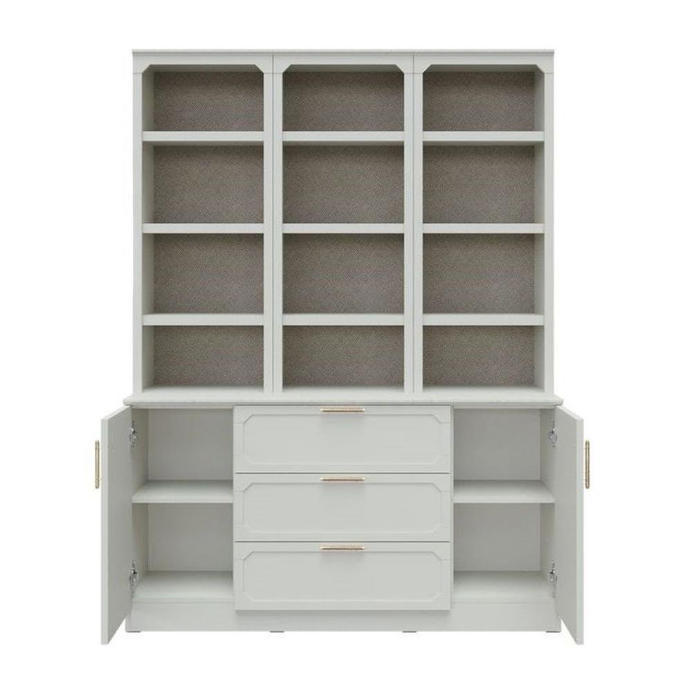 ตู้สูง SB FURNITURE QUINN 19228851 150 ซม. สี MAGIC GREY